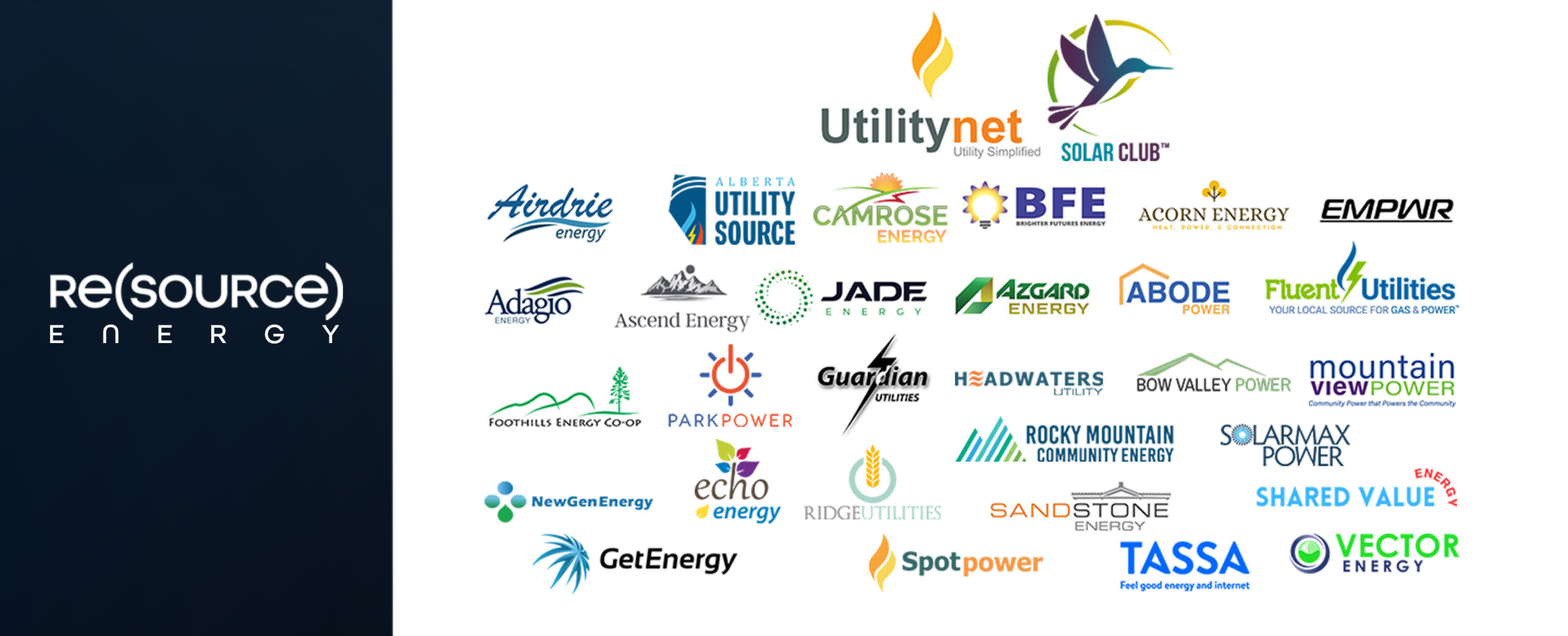 Re(source) Energy and the 30 community energy retailers that are a part of UtilityNet and The Solar Club